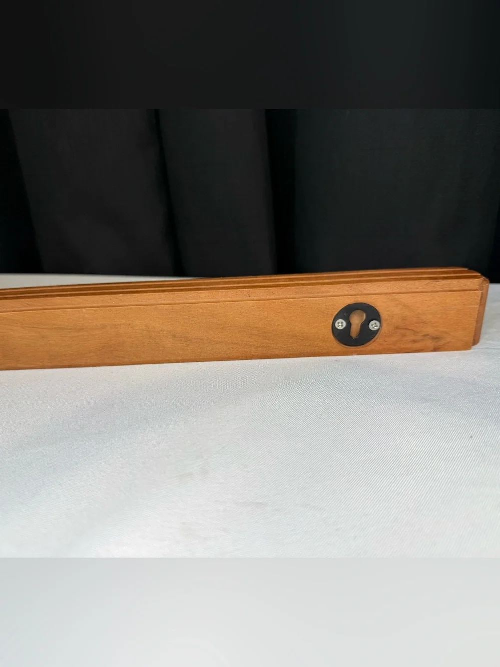 Hearth & Hand Wood Card Display Shelf- Natural Brown